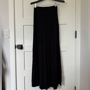 Chic Black Maxi Skirt